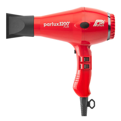 Parlux 3200 Plus Hair Dryer 1900W - red