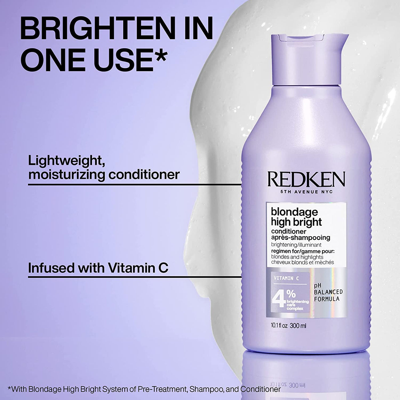 Redken Color Extend Blondage High Bright Conditioner (300ml) 2