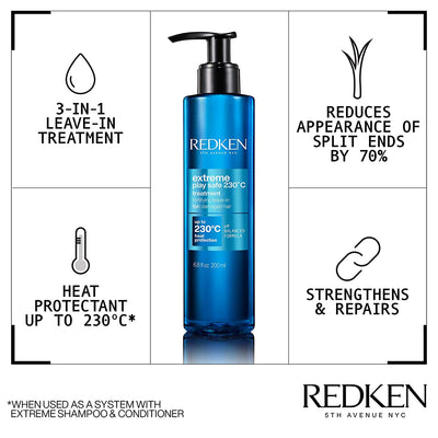Redken Extreme Play Safe Leave-In Treatment 200ml