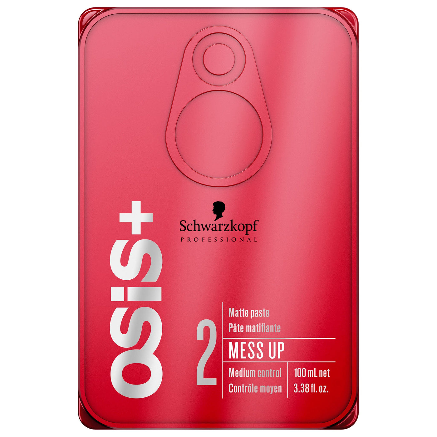 Schwarzkopf Professional OSiS+ Mess Up - Matte Paste For Messy Styles (100ml)