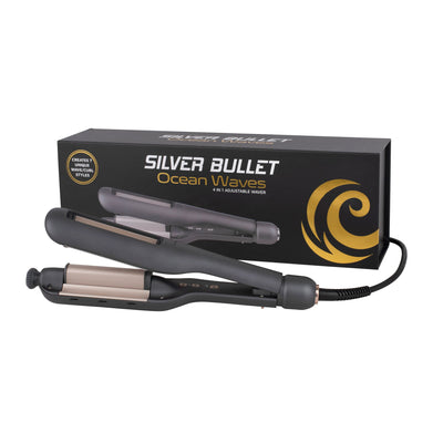 Silver Bullet Ocean Waves 4 In 1 Adjustable Deep Waver packaging
