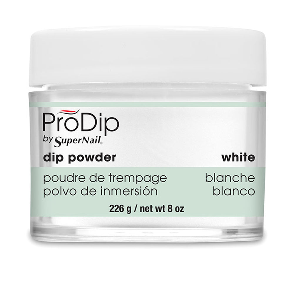 ProDip by SuperNail Nail Dip Powder - White 226g
