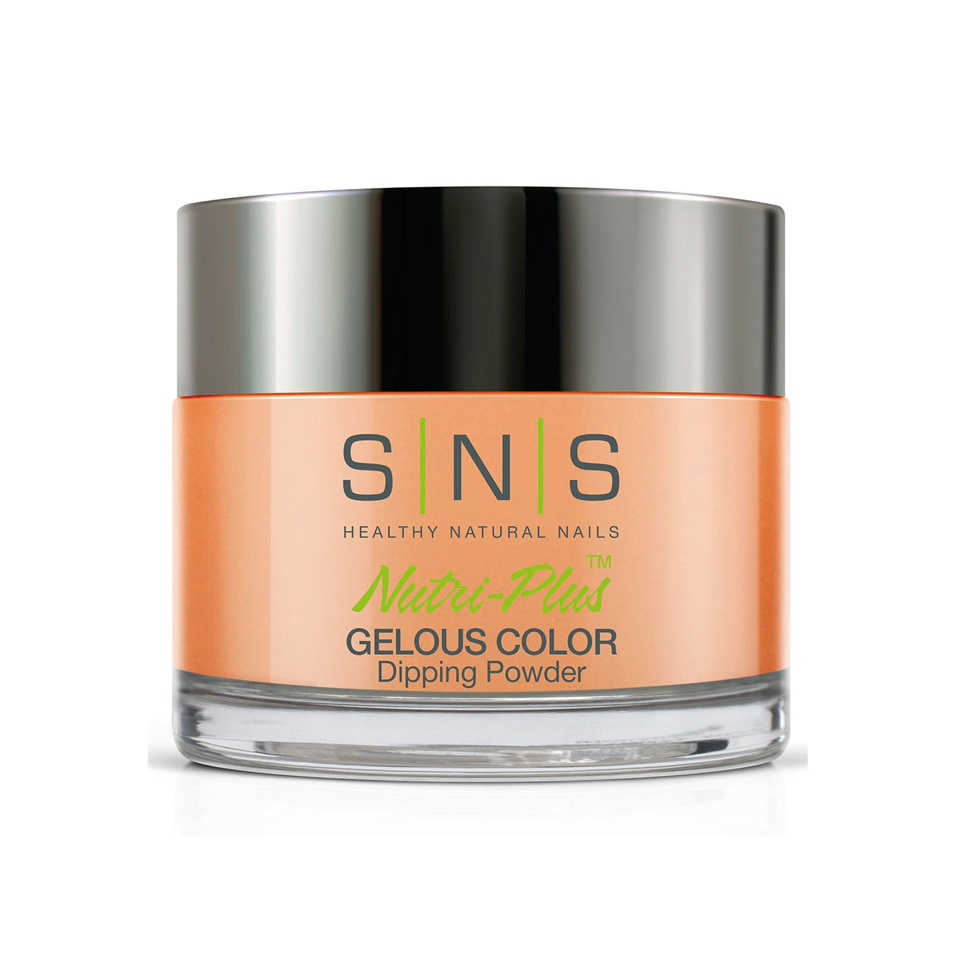 SNS Gelous Color Dipping Powder BP13 Mandarin Ducky (43g) packaging