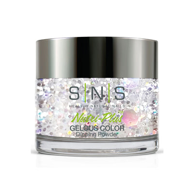 SNS Gelous Color Dipping Powder BP16 Graceful Swans (43g) packaging