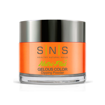 SNS Gelous Color Dipping Powder LV02 L'Orange (43g) packaging