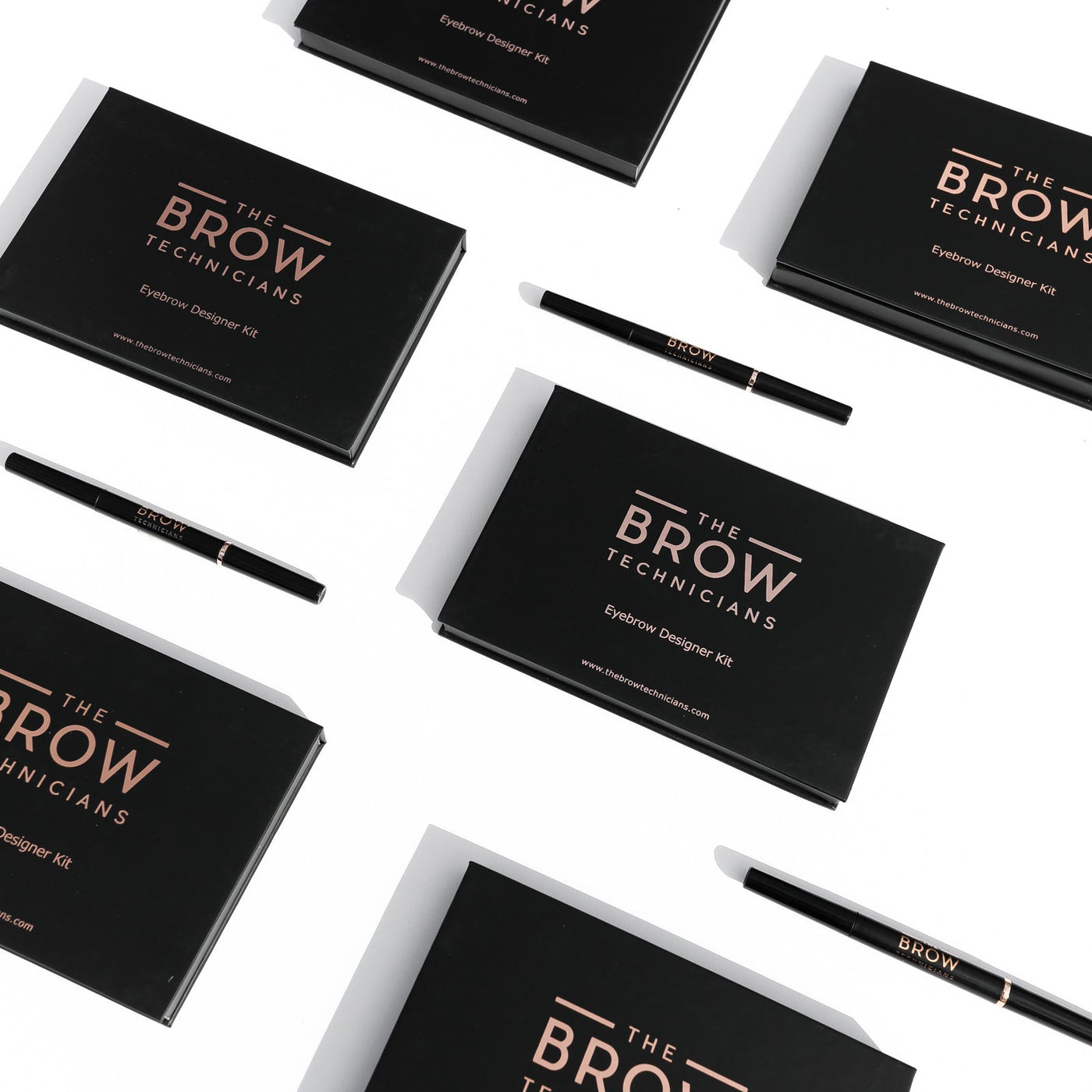 The Brow Technicians All-In-One Eyebrow Designer Kit styled